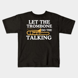 Funny Trombone Kids T-Shirt